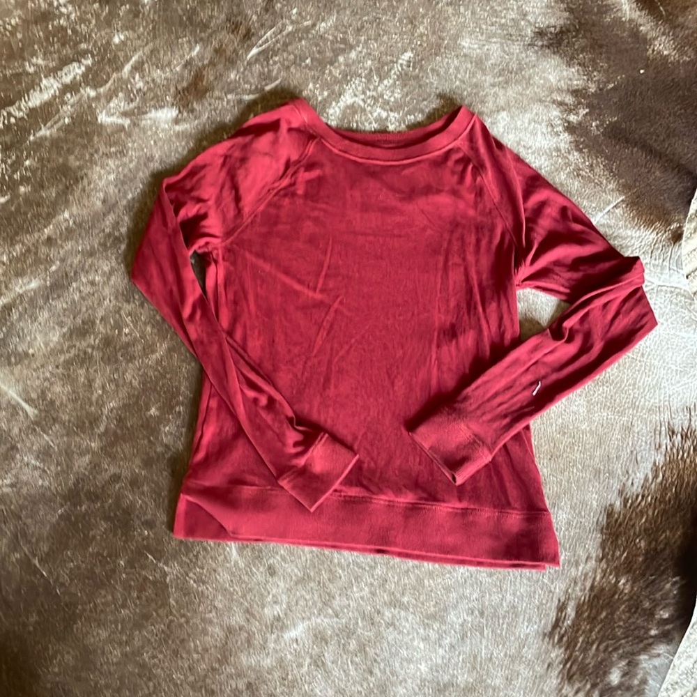Ann Taylor Loft red tee. XS
